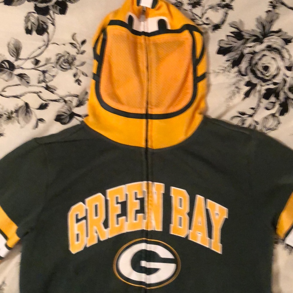 Green Bay Packers Youth Full ZIP Hoodie